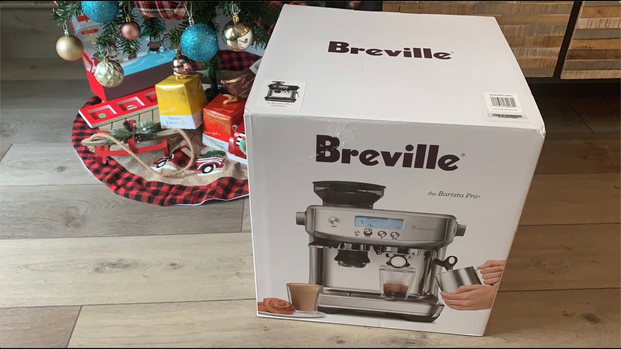 Unboxing the Breville Barista Pro Espresso Machine (Breville 878) & making Latte - 铂富878开箱及拿铁制作