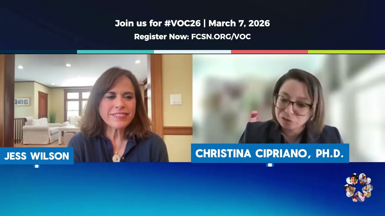 VOC26 Keynote Speaker Christina Cipriano, Ph.D. in Conversation with Jess Wilson of Diary of a Mom