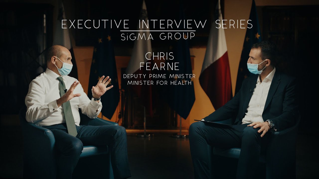 Malta's Deputy Prime Minister - Hon. Dr. Chris Fearne | Executive Interview Series SiGMA TV