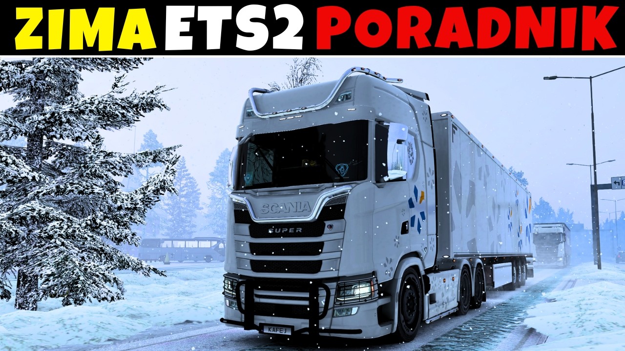 ZIMA w ETS2 1.57 &ndash; Jak dodać śnieg? &ndash; instalacja krok po kroku #ets2 #eurotrucksimulator2