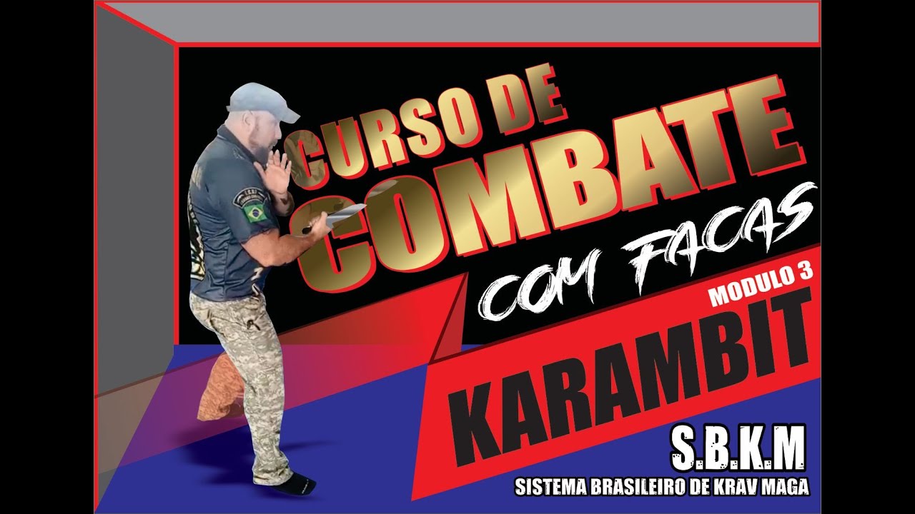 Curso de combate com faca   Karambit módulo 3