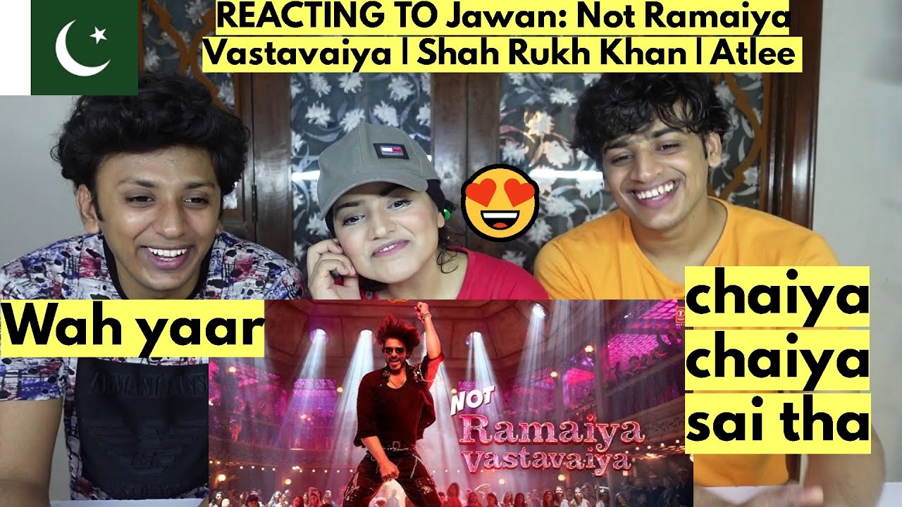 Jawan: Not Ramaiya Vastavaiya | Shah Rukh Khan |PAKISTANIS REACTION |
