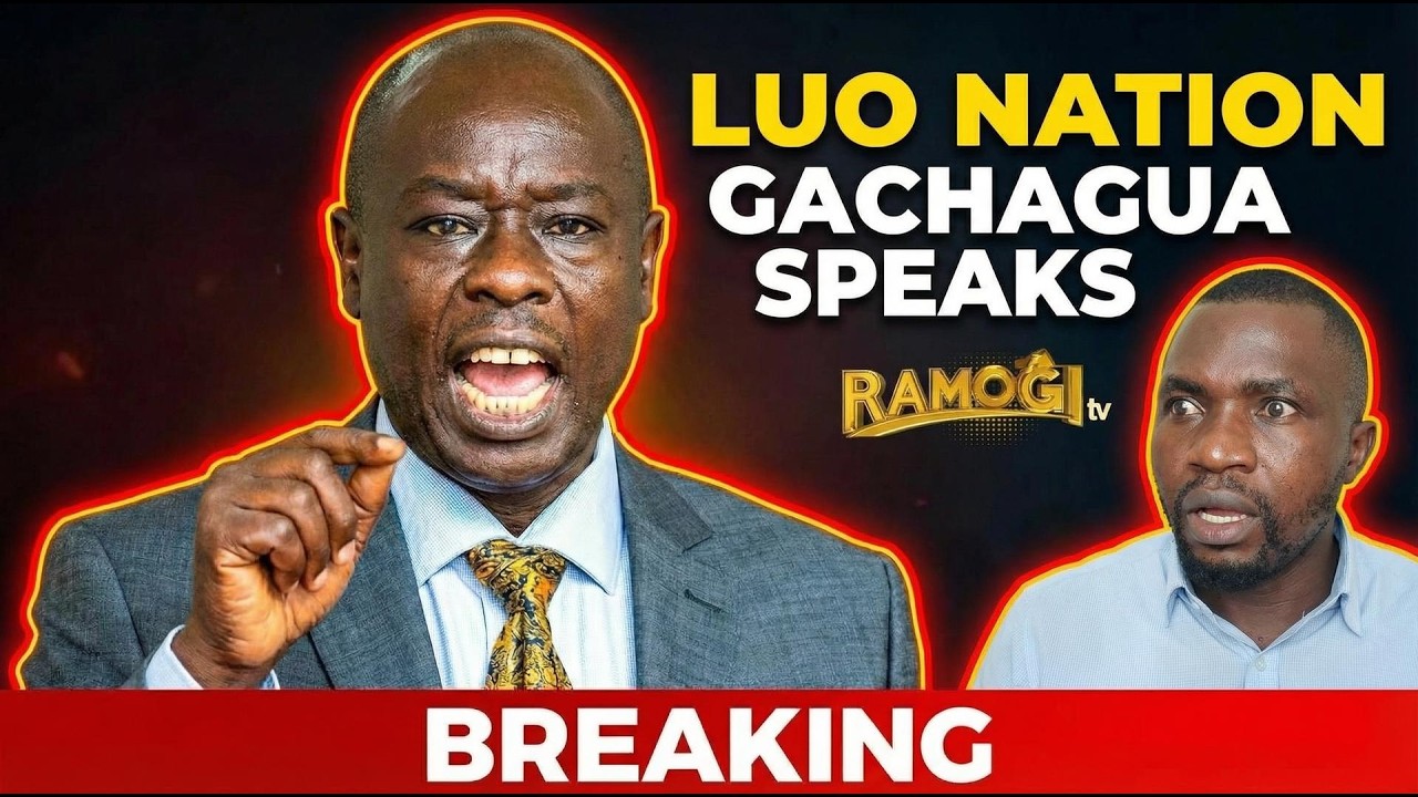 🔴PANIC in State House as Gachagua Prepares To Address Luo Nation TONIGHT on Ramogi TV | Lee Makwiny