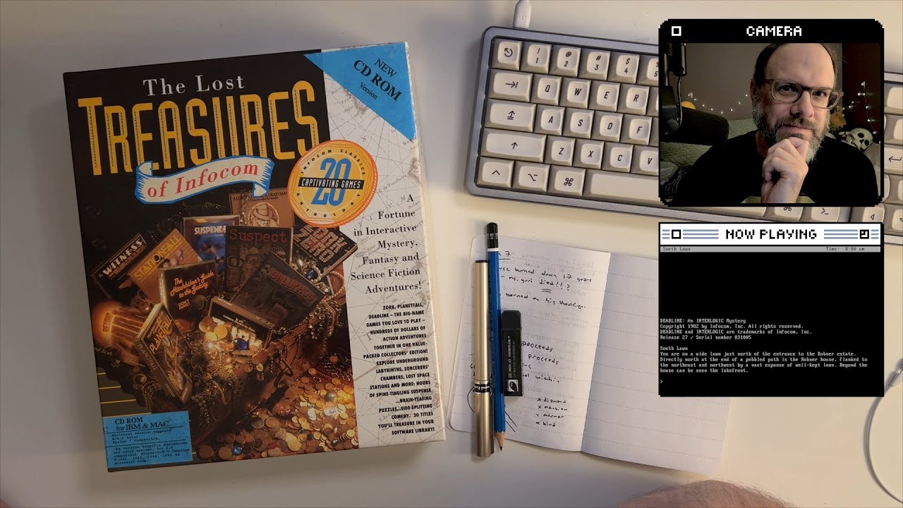 Deadline – Part 1 – murder mystery text adventure game