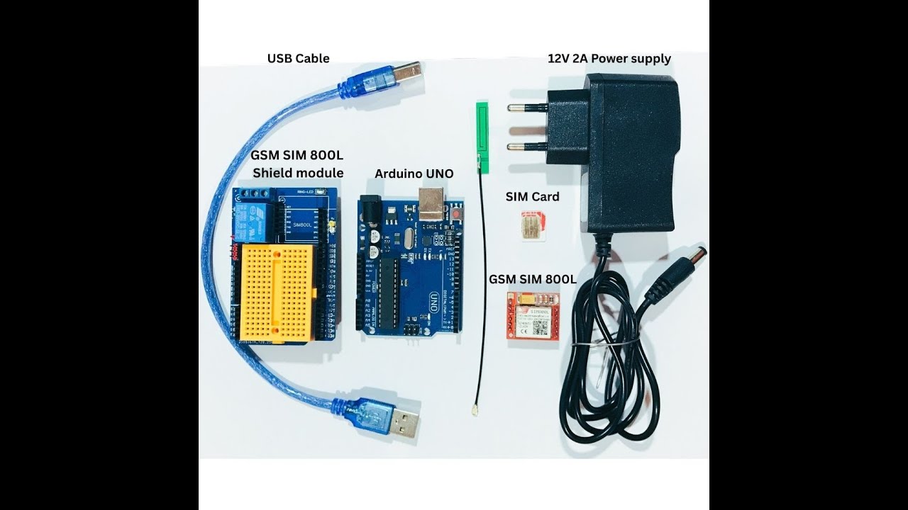 How to Send SMS with GSM SIM800L Relay Control Shield (Arduino Tutorial)
