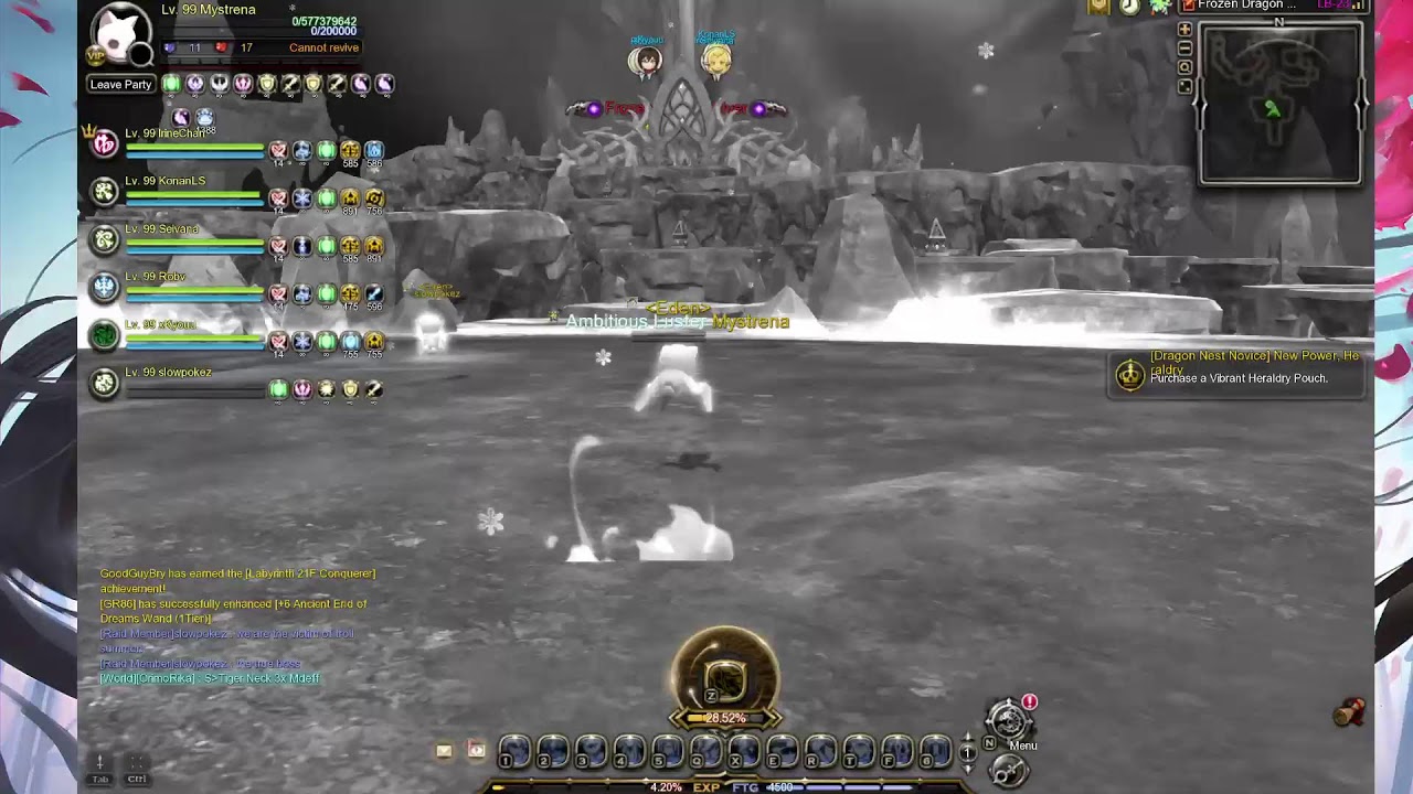 Dragon Nest SEA Frozen Dragon Nest HC Luster POV