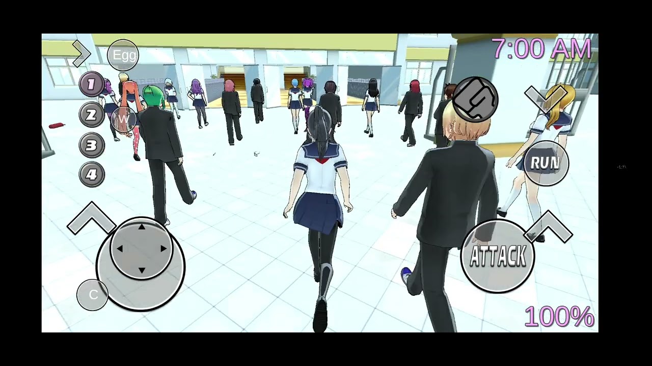 عشوائيات يانديري سميوليتر: Yandere simulator #2