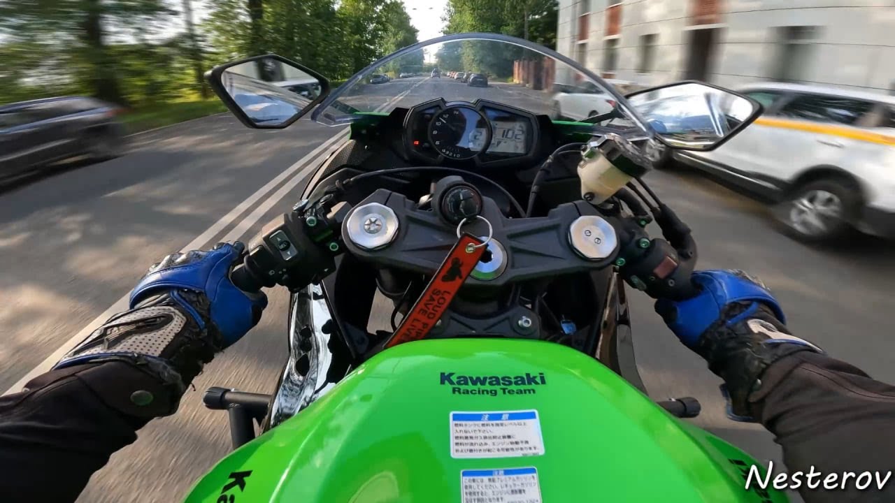 Покатушки на Kawasaki ZX6R 2019