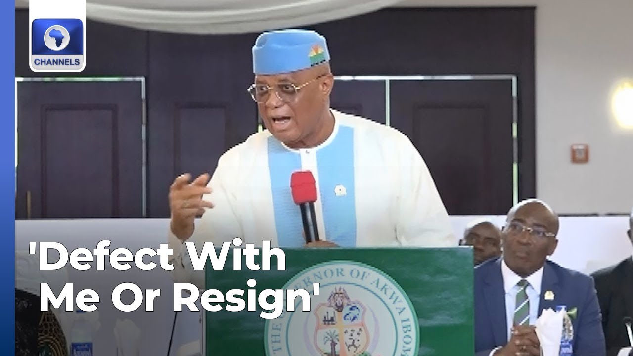 Defect With Me To APC Or Resign, Gov Eno Tells Commissioners, Others