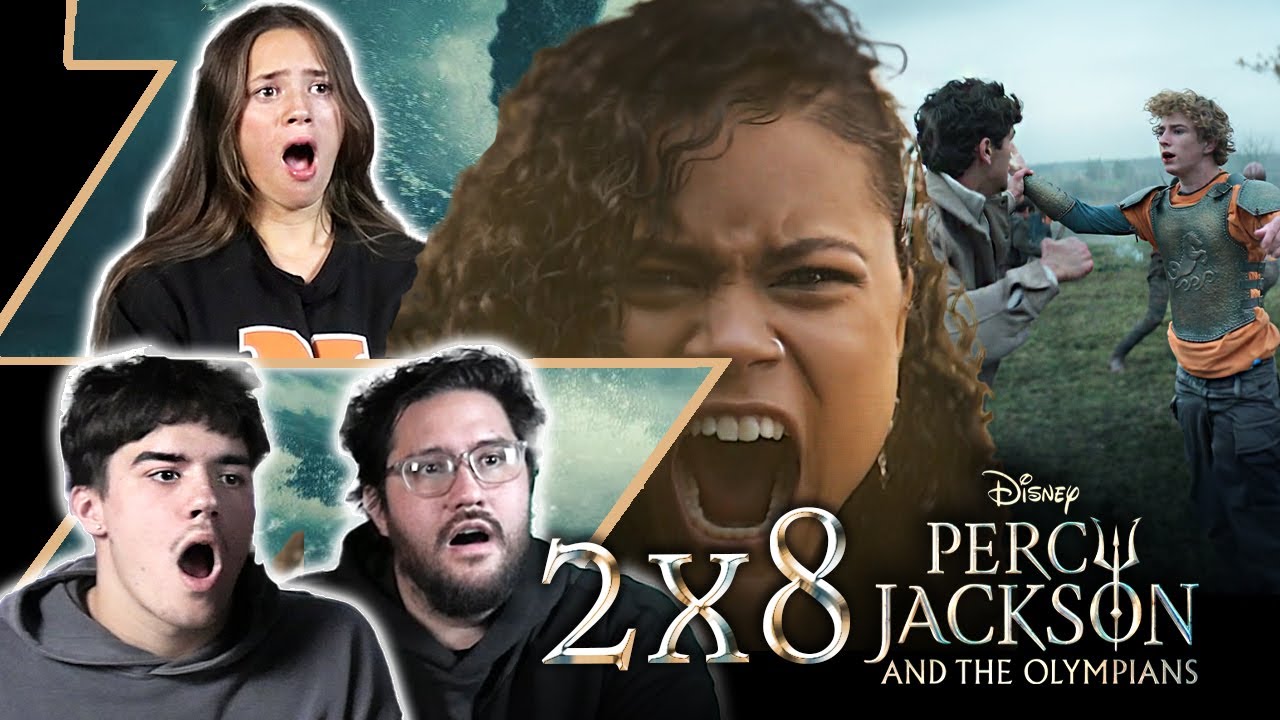 Percy Jackson and the Olympians 2x8 REACTION! 