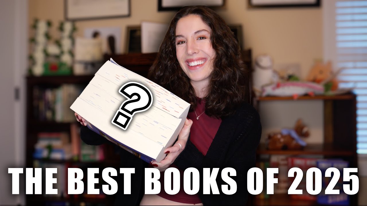These Are The BEST Books of 2025 (My Top 25 Books out of 180!)