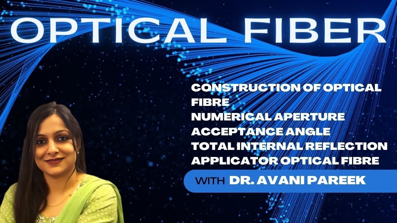 Optical fibre l Total internal reflection l Numerical aperture l Acceptance angle l Applications l