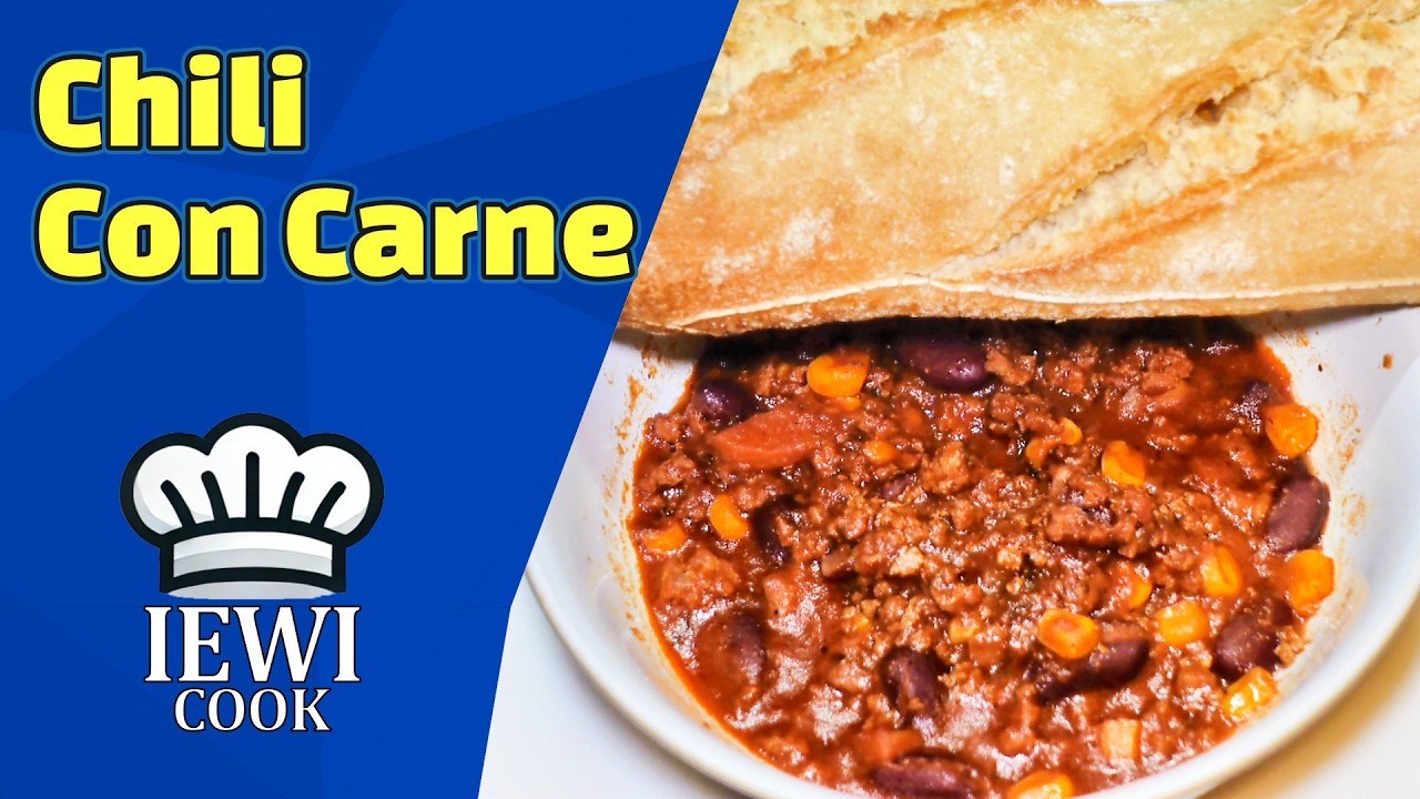 Turkey Chilli Con Carne 2 of 4 Mini-Series | Lean Ground Meat | IEWICOOK
