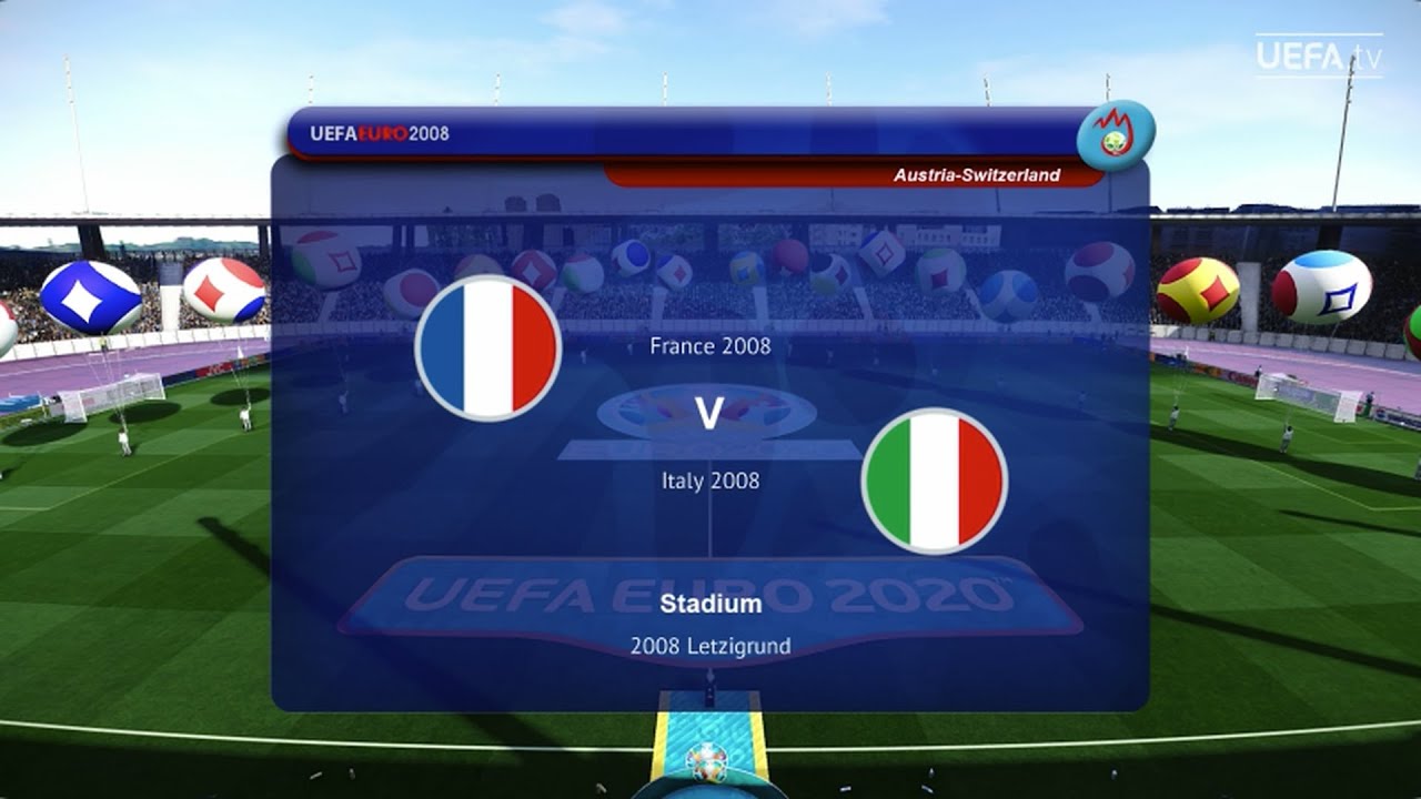 UEFA Euro 2008 Scoreboard PES 2021 PC