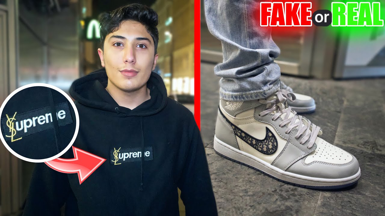 YSL X SUPREME BOXLOGO + FAKE EXPOSE 🤡🔥 | FAKE ODER REAL KLAMOTTEN CHECK |Hamburg Edition #5 |MAHAN