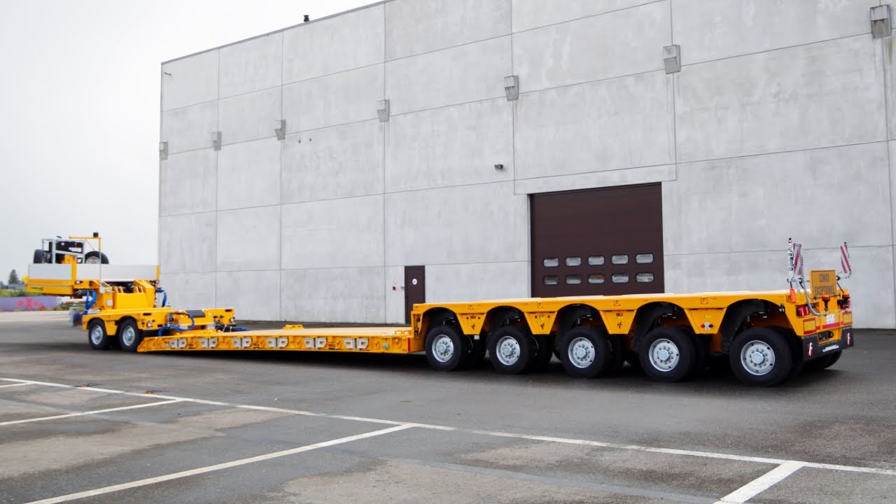 Faymonville - VarioMAX lowbed trailer with outer beams, fixed & extendable loading floor by 5m
