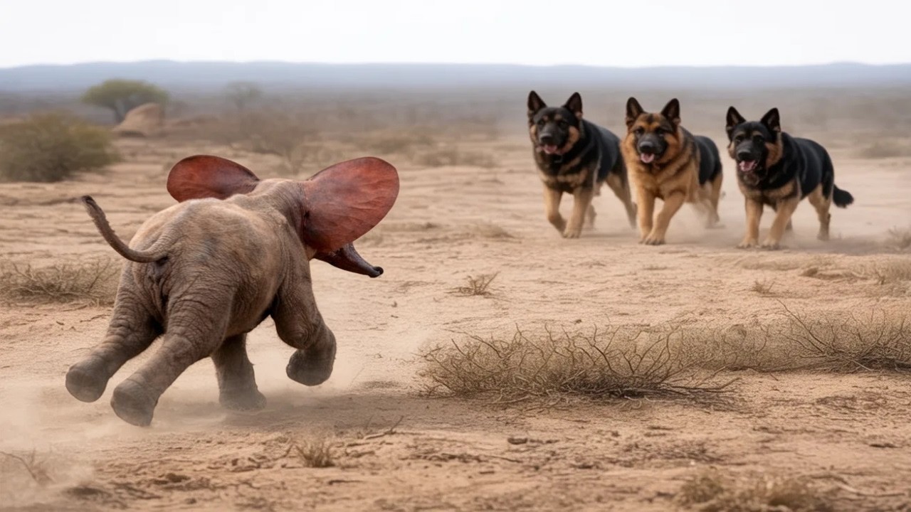 La réaction du bébé éléphant en voyant ses anciens amis vous fera fondre le cœur