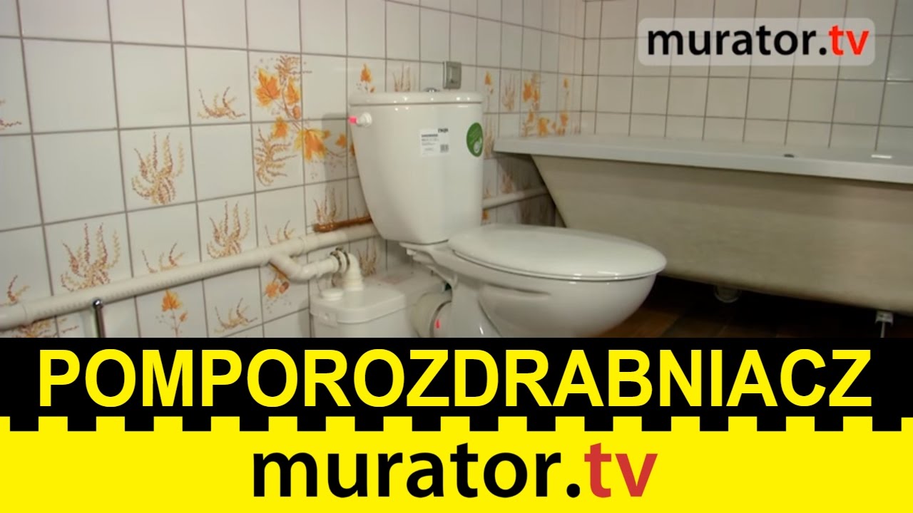 Jak urządzić łazienkę w piwnicy? Wykorzystaj pomporozdrabniacz
