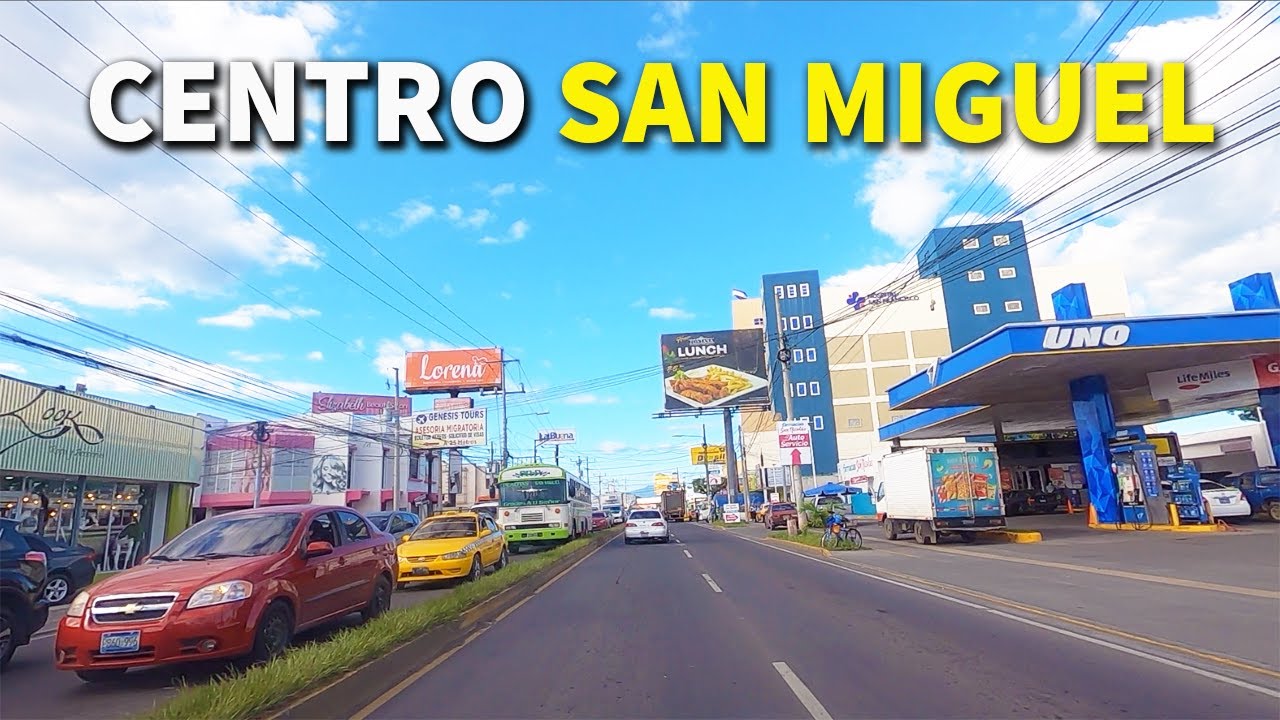 🏢 Asi es el CENTRO DE SAN MIGUEL 🇸🇻 El Salvador