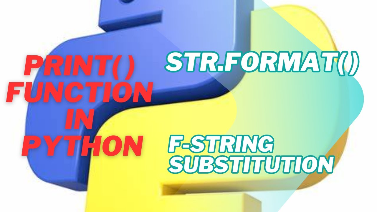 Mastering Python print(): str.format() & f-Strings Explained!