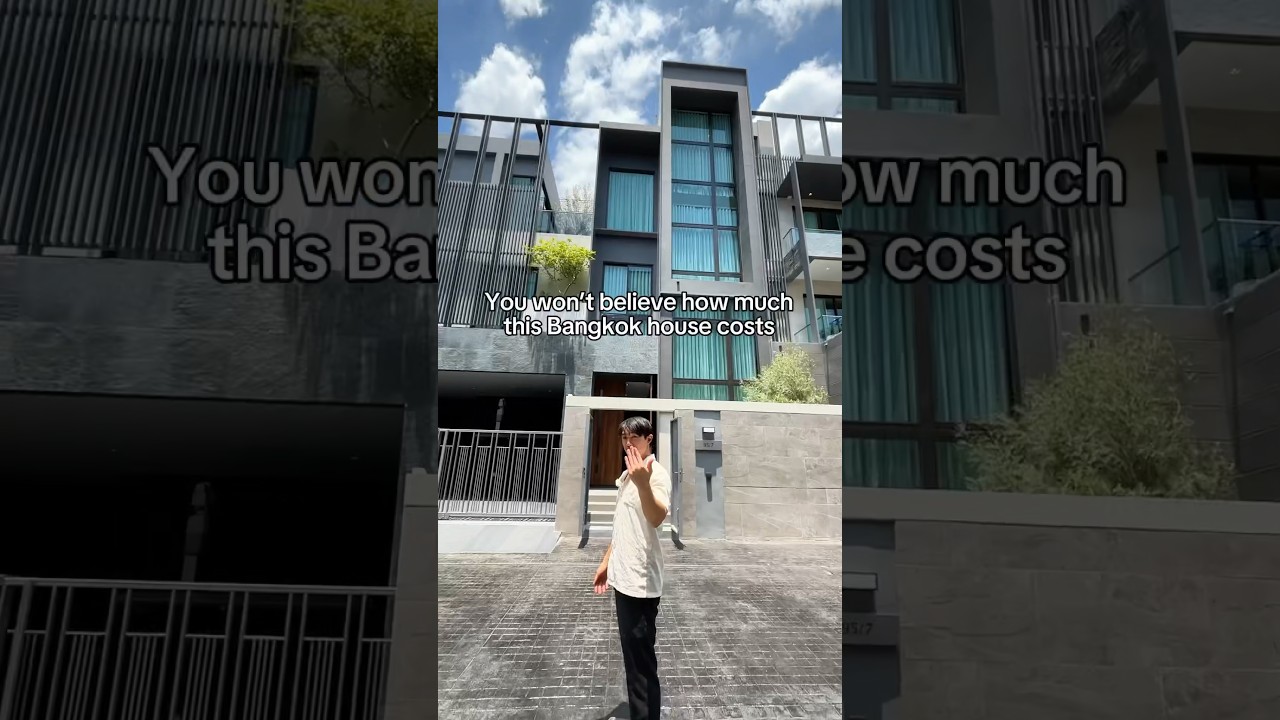 Million Dollar Bangkok House Tour #bangkok