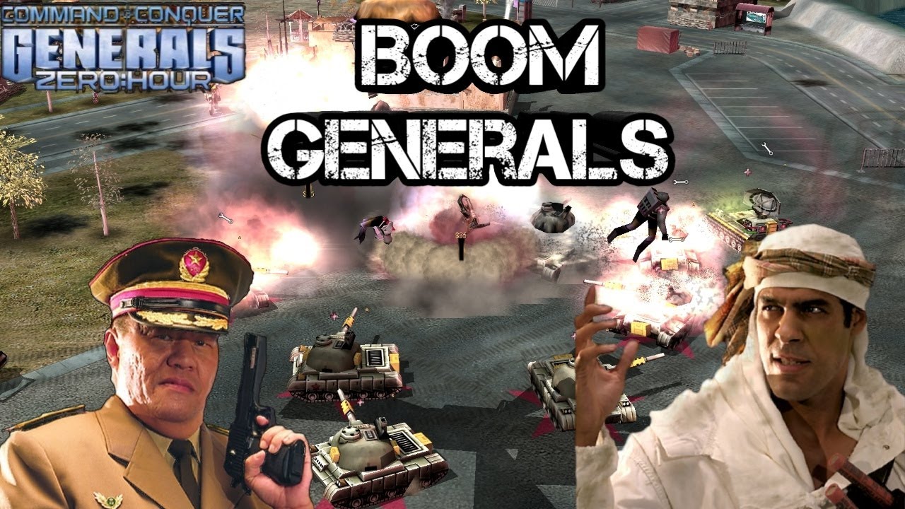 ВЗРЫВНОЙ РЕПЛЕЙ В НЕУБИВАЕМОЙ RTS [Generals Zero Hour] NICE BATTLE