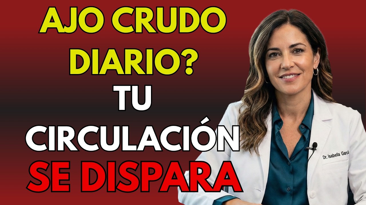 Qué pasa con tu circulación si comes ajo crudo todos los días? (Estudio 2026)