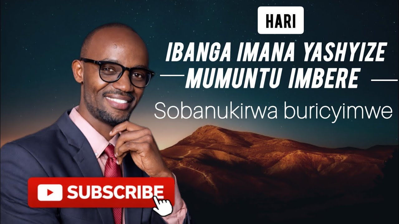 UMUNTU WIMBERE AFITE URUHARE RUKOMEYE MUMAHITAMO YAWE MENYIMIKORERE YE || Ev.Shaffy