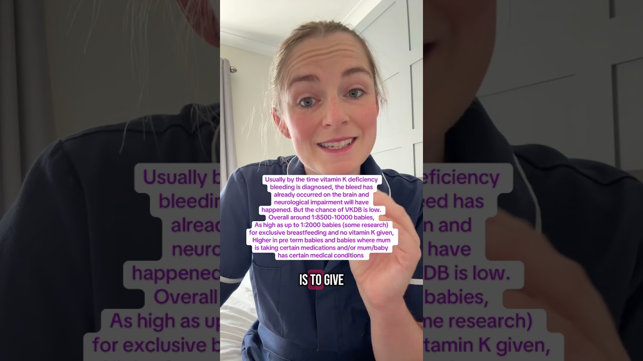 Vitamin K dispelling the misinformation #vitamink #pregnant #pregnancy #mumtobe #havingababy 