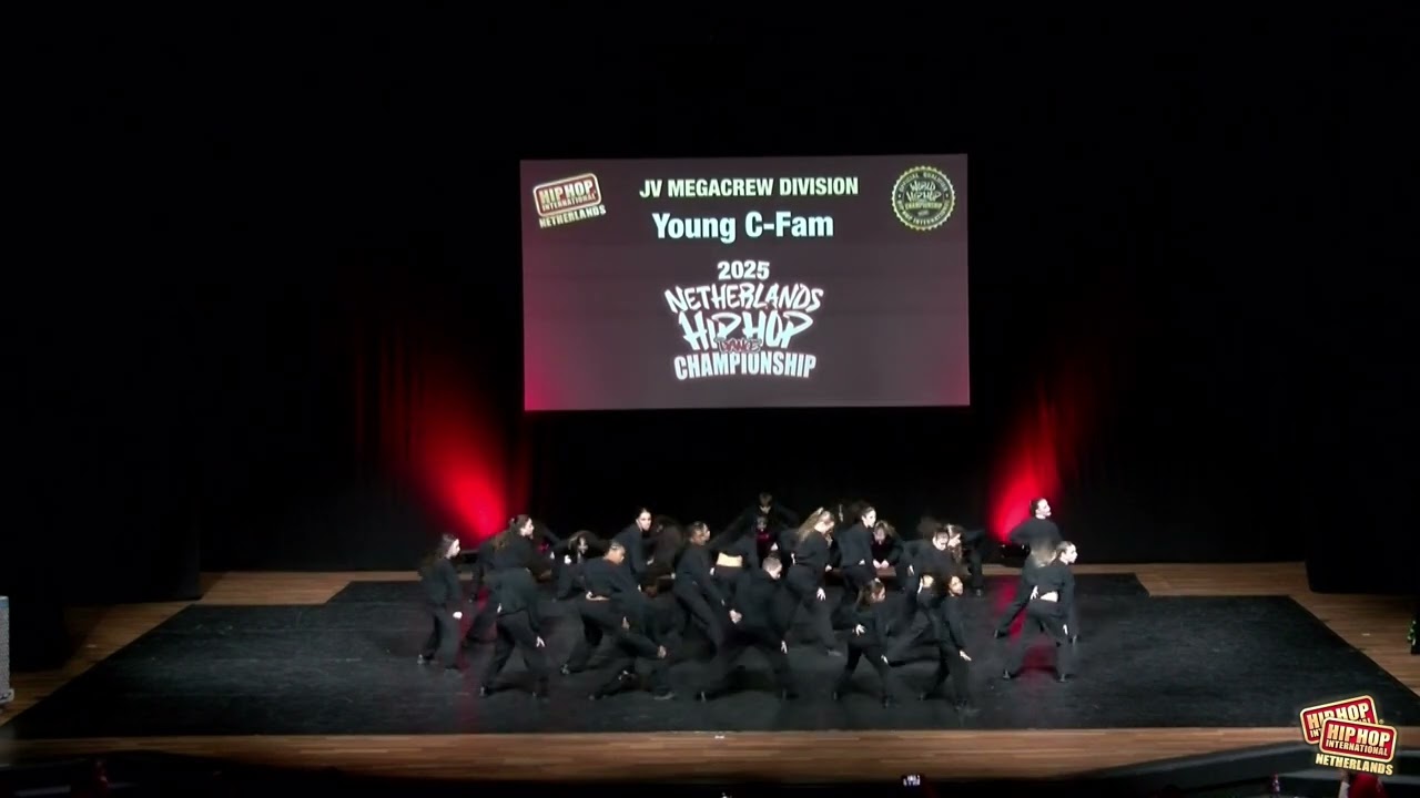 Young C-Fam | Silver Medalist - JV MegaCrew Division | Netherlands Hip Hop Dance Championship 2025