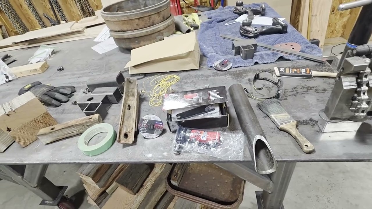 Removing rear shackle hangers and bumper.
