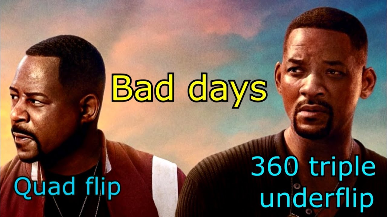 Quad flip and 360 triple underflip!(Igor Shtogryn)