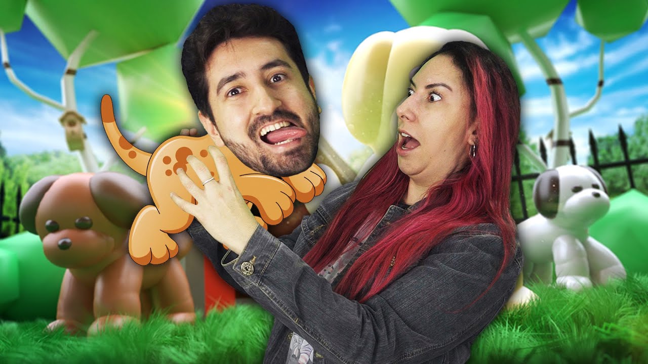 VIRAMOS CACHORROS ADOTADOS E TUDO DEU ERRADO no Pet Story Roblox