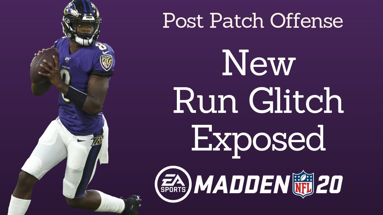 New Qb Run Glitch  ( Warning The best run play )  Madden 20 Offense tips