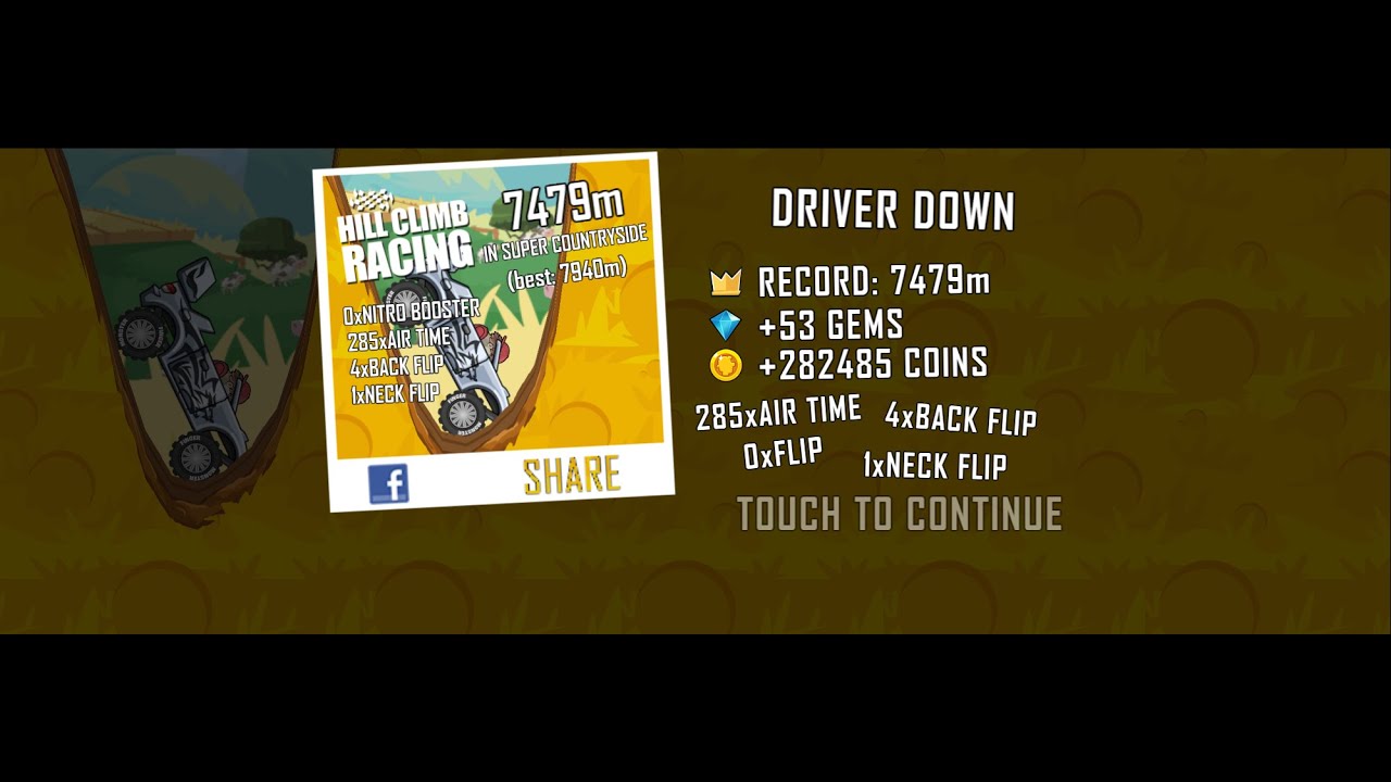 Hill Climb Racing Rally Car + Super Countryside 7479 WR