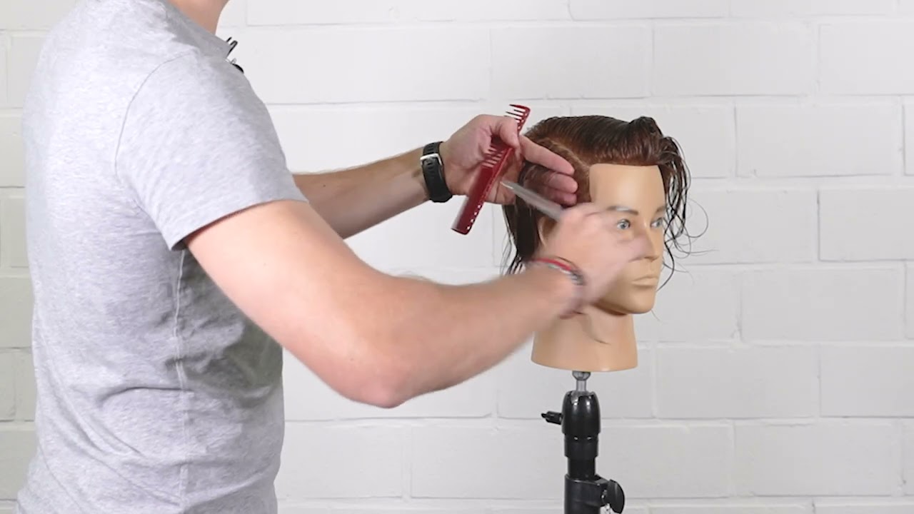 Step-by-step - Men's haircut 'Kevin'