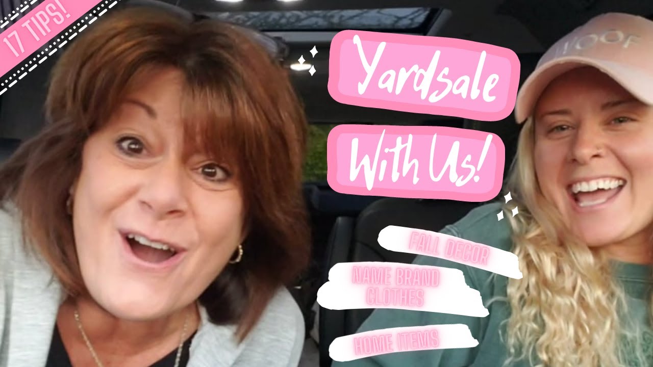 Yard Sale Tips | Bargain Hunting | HUGE Yardsale Haul!