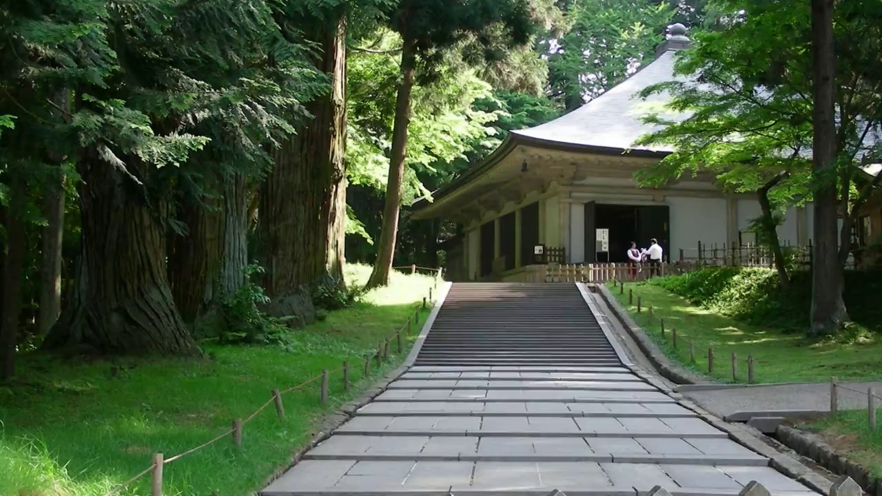 新緑の中尊寺(岩手県)金色堂など　 chusonji Temple in Iwate