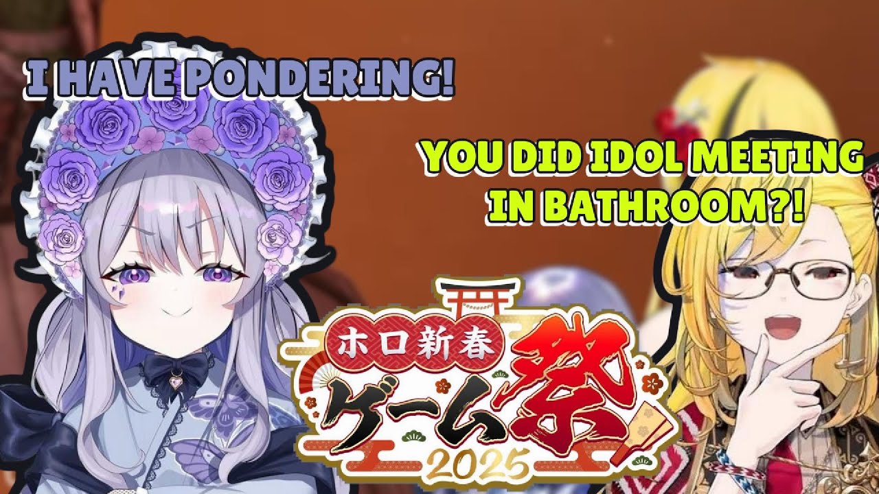 Biboo DID Idol Meeting in Bathroom?! (EN SUB) (HOLOLIVE EN, ID)