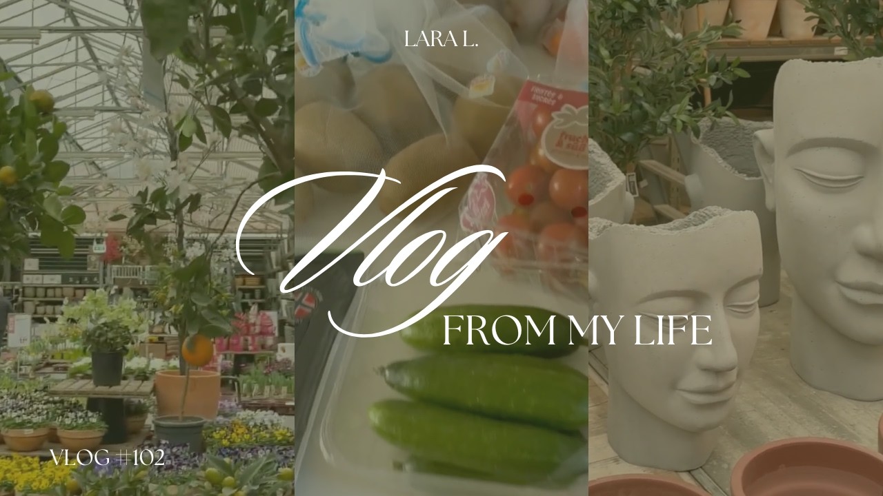Vlog 6 26 / NL / Мои будни / Садовый центр 🌹🌹🌹/ Привет, весна ☀️☀️☀️