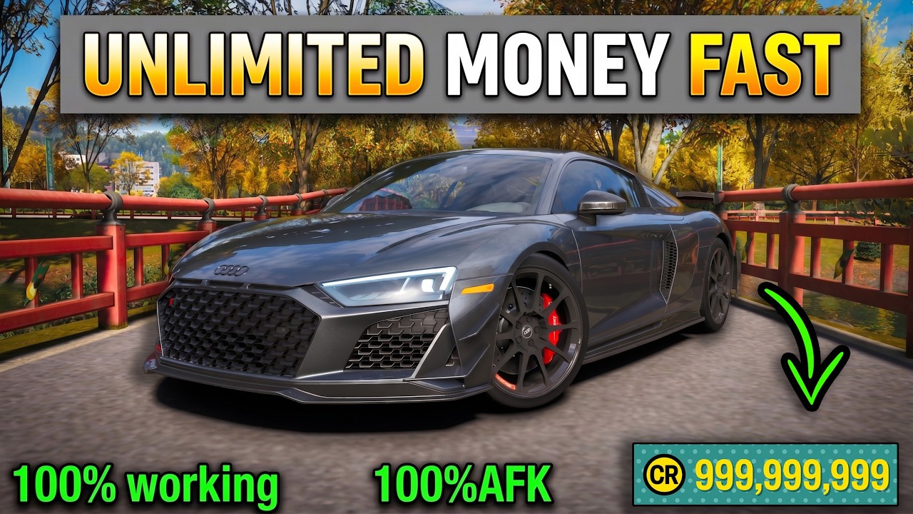 *NEW BEST* Fully AFK Forza Horizon 6 Money Glitch [FAST, 100% AFK, Credits, XP, Wheelspins]
