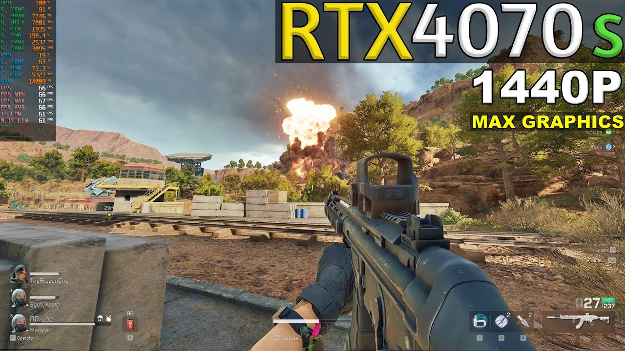 Delta Force | RTX 4070 SUPER  | 1440P MAX GRAPHICS