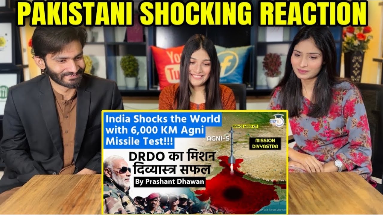 Pakistani Reactions on INDIA SHOCKS THE WORLD WITH 6,000 KM AGNI MISSILE TEST | Prashant Dhawan