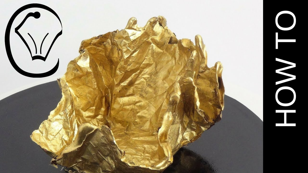 Gold Metallic Crinkle Chocolate Sail Cake Topper by Cupcake Savvy's Kitchen