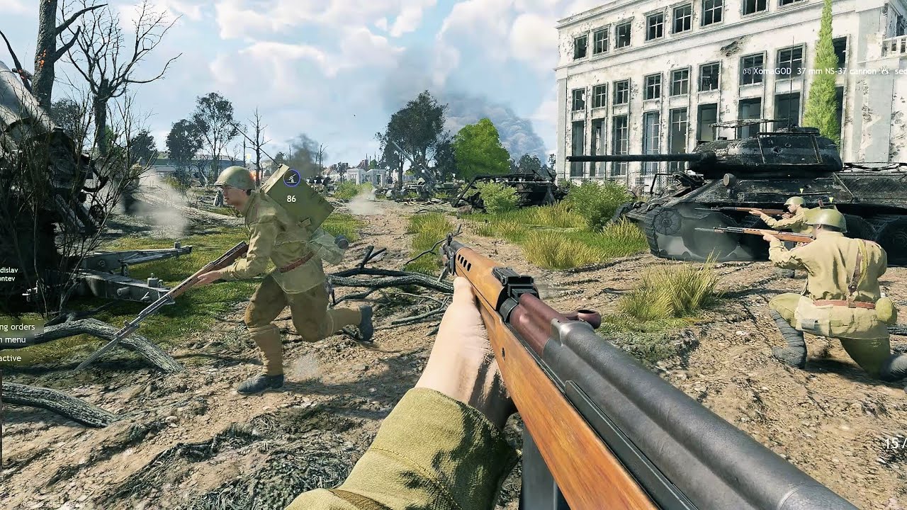 Enlisted: Ministry Garden (Invasion) - Battle of Berlin Gameplay [1440p 60FPS]