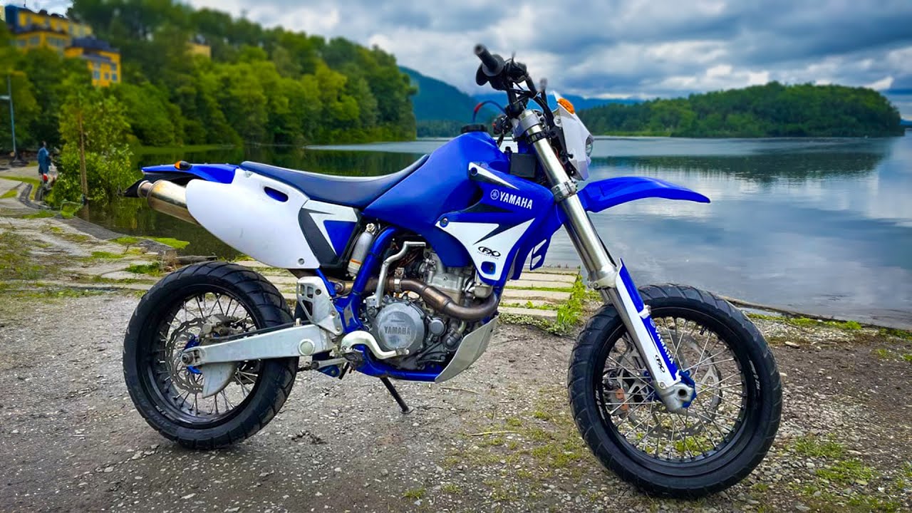 First Spring Ride, Urban Areas. | YAMAHA WR426 SUPERMOTO [4K]