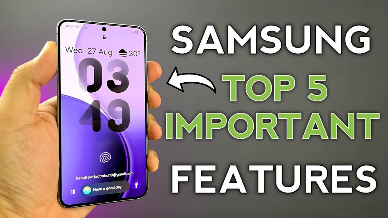 Samsung TOP 5 IMPORTANT PRO Featres Which Every Galaxy Users Know!😱In 2026 #samsung #oneui