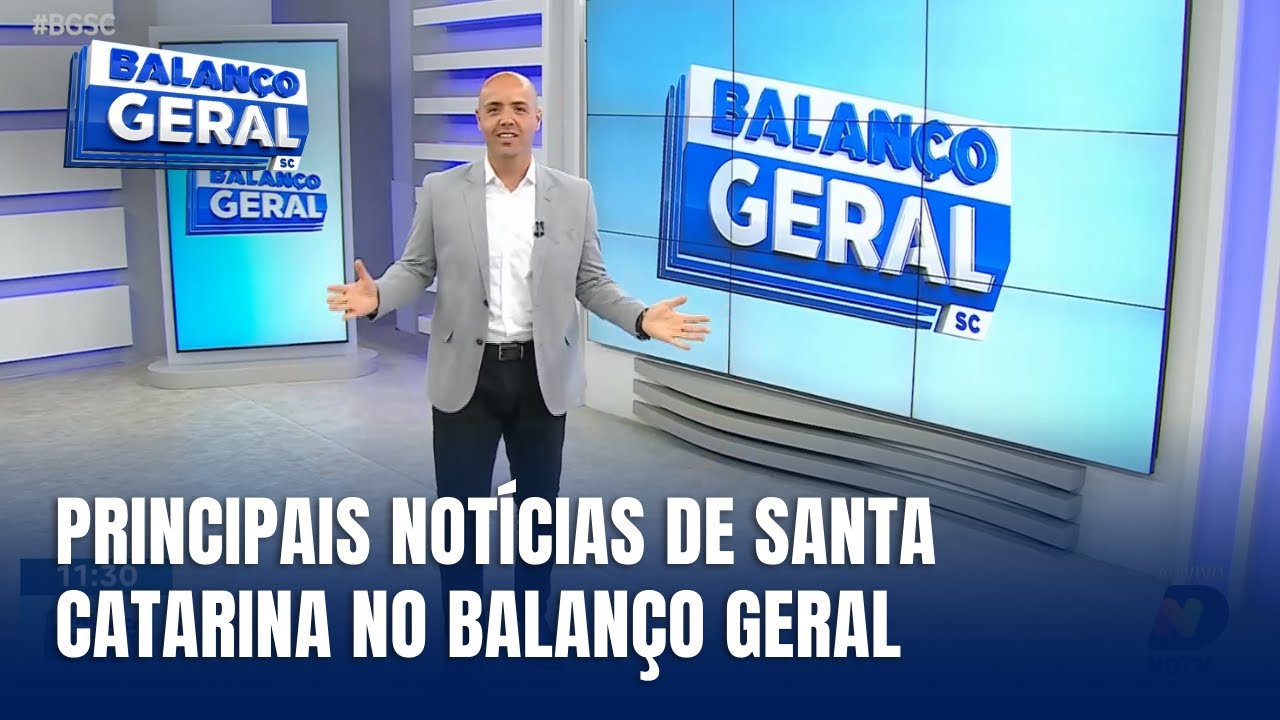 Balan&ccedil;o Geral SC re&uacute;ne not&iacute;cias e destaques de todo o estado