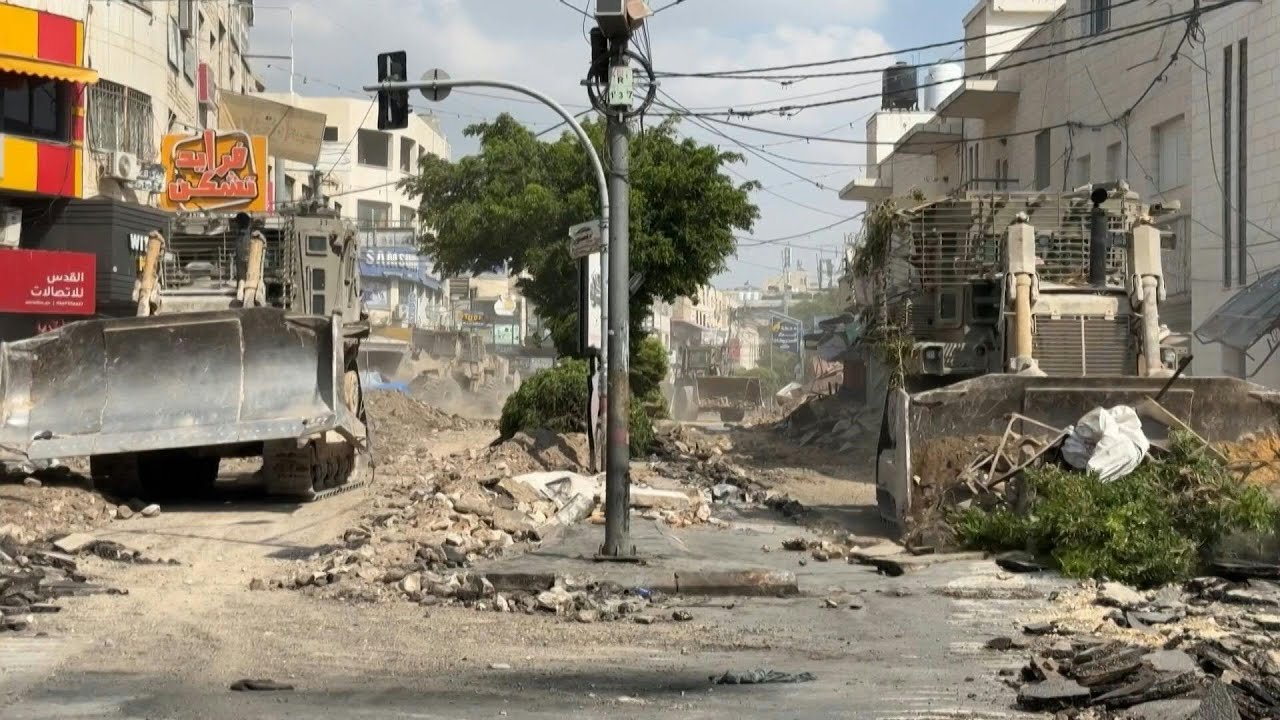 Israeli army bulldozers destroy Jenin streets amid ongoing West Bank raids | AFP
