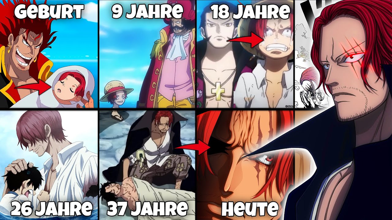 Vom Baby zum Kaiser - Die komplette Story von Shanks